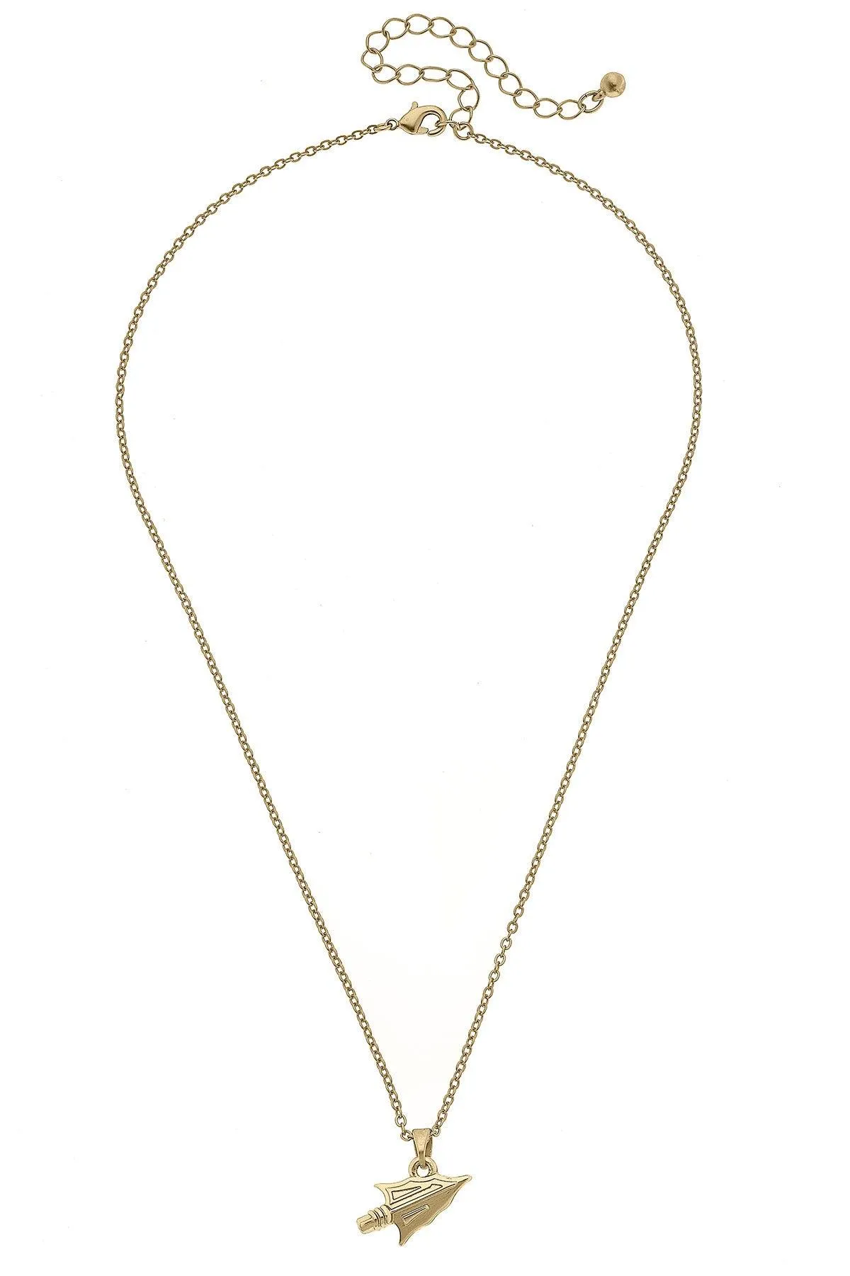 Florida State Seminoles 24K Gold Plated Pendant Necklace sold by Canvas Style product image thumbnail 3
