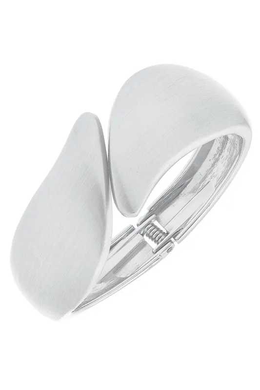 Icon Statement Hinge Bangle sold by Canvas Style