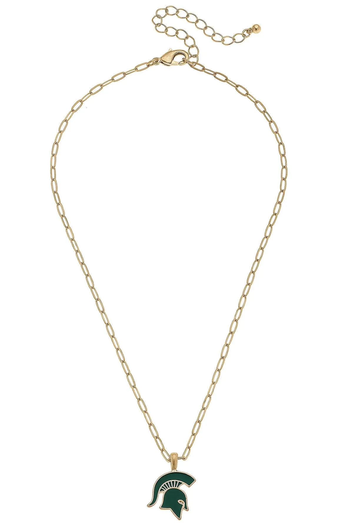 Michigan State Spartans Enamel Pendant Necklace - FINAL SALE sold by Canvas Style product image thumbnail 3