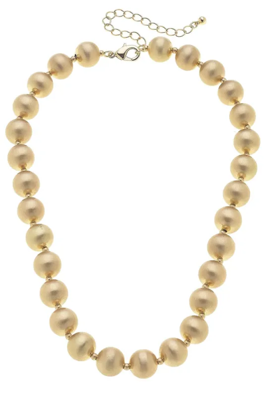 Phoebe Ball Bead Necklace sold by Canvas Style