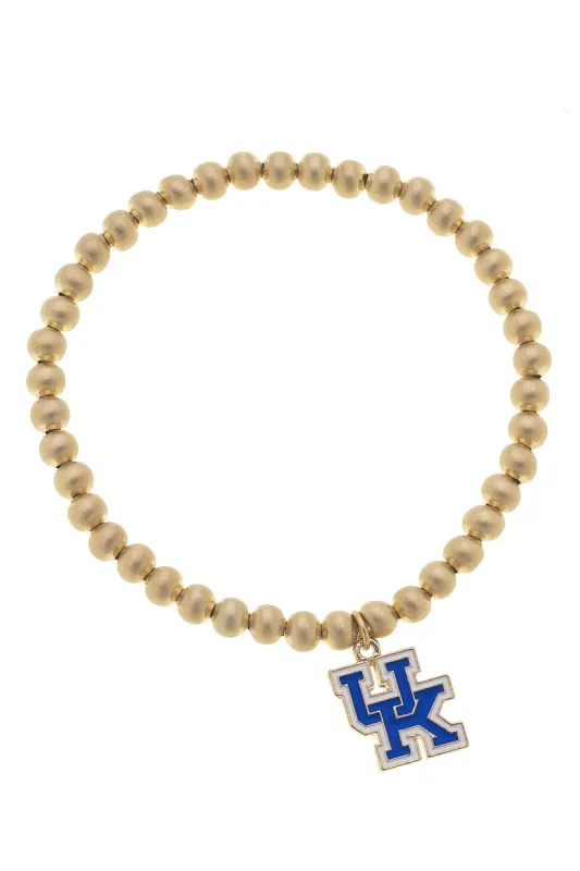Kentucky Wildcats Ball Bead Stretch Bracelet sold by Canvas Style