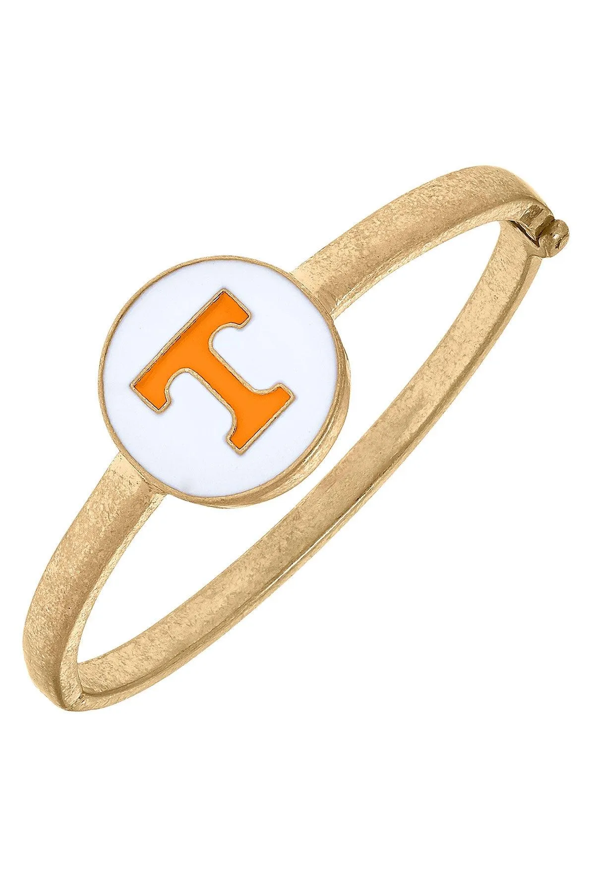 Tennessee Volunteers Enamel Statement Hinge Bangle sold by Canvas Style