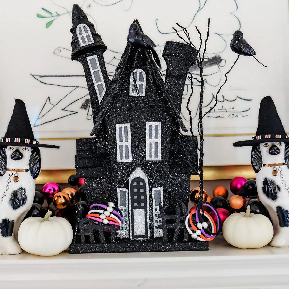 Bali Freshwater Pearl Silicone Bracelet Stack of 5 in Magenta, Orange, White, Purple & Black sold by Canvas Style product image thumbnail 3