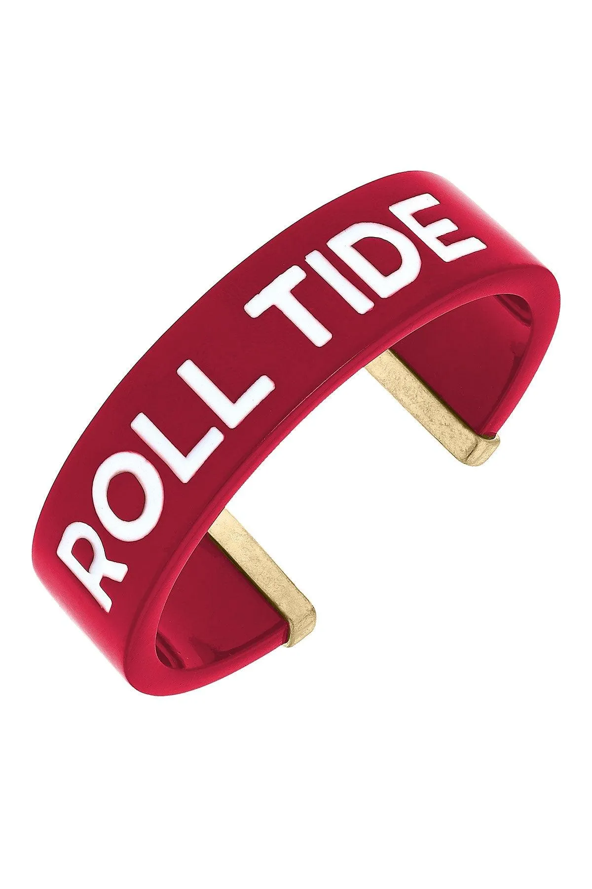 Alabama Crimson Tide Resin Cuff Bracelet sold by Canvas Style
