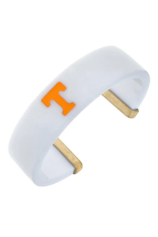 Tennessee Volunteers Resin Logo Cuff Bracelet sold by Canvas Style