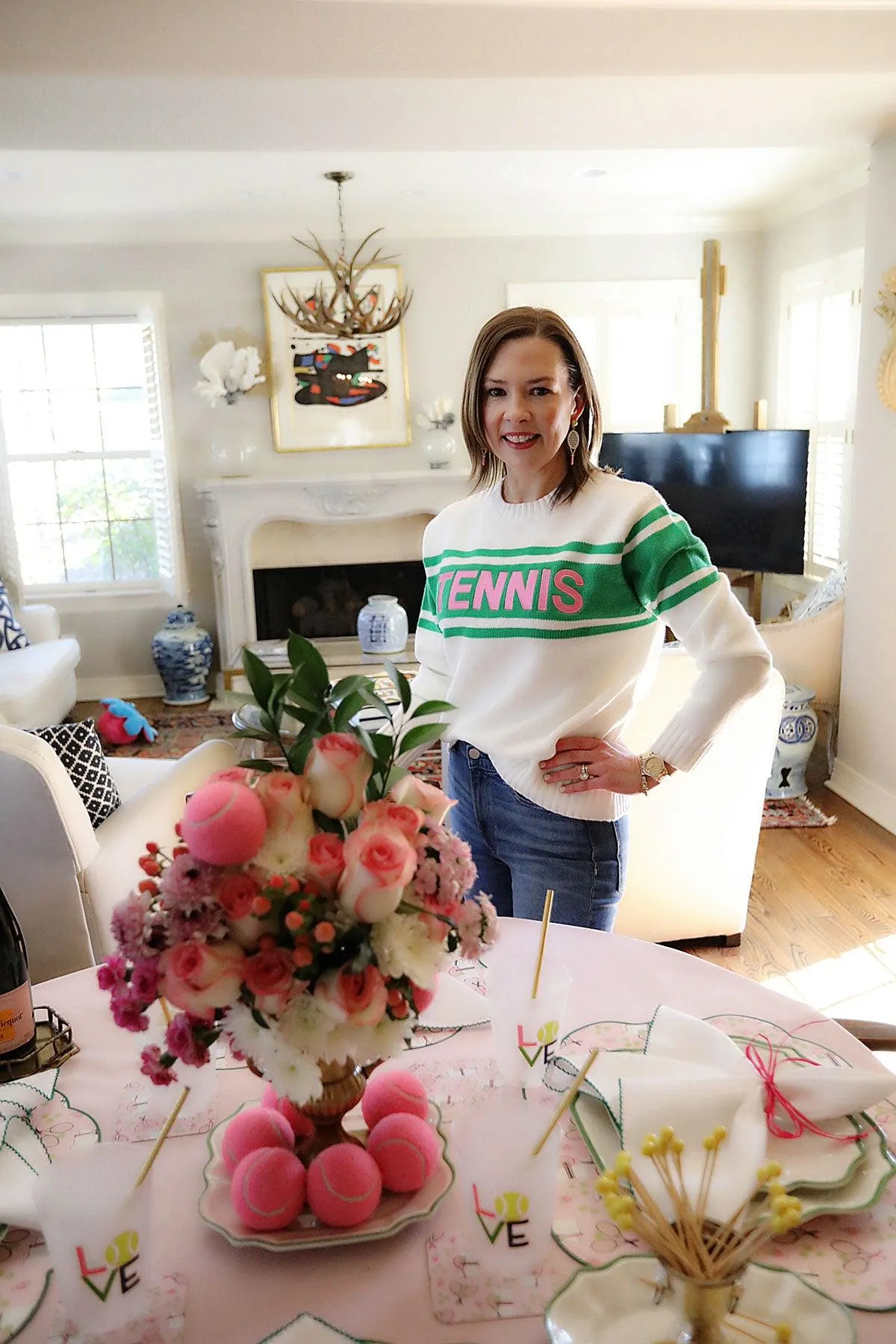 Teddy Enamel Tennis Racket Earrings sold by Canvas Style product image thumbnail 2