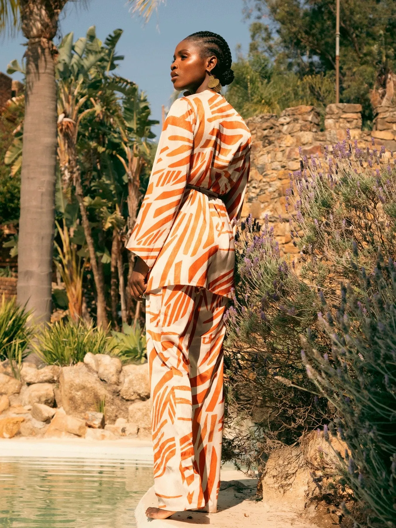 Leer Pants - Zena Cream sold by Diarrablu product image thumbnail 5