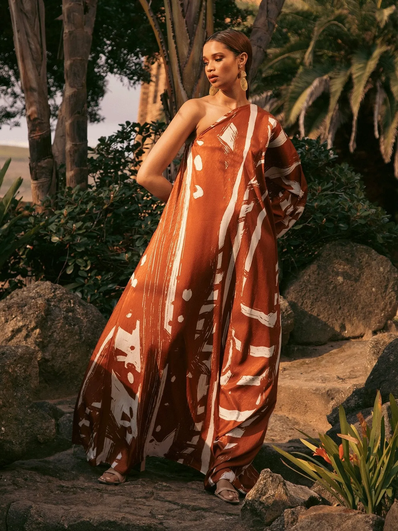 Satu Dress - Suto Rust sold by Diarrablu product image thumbnail 5