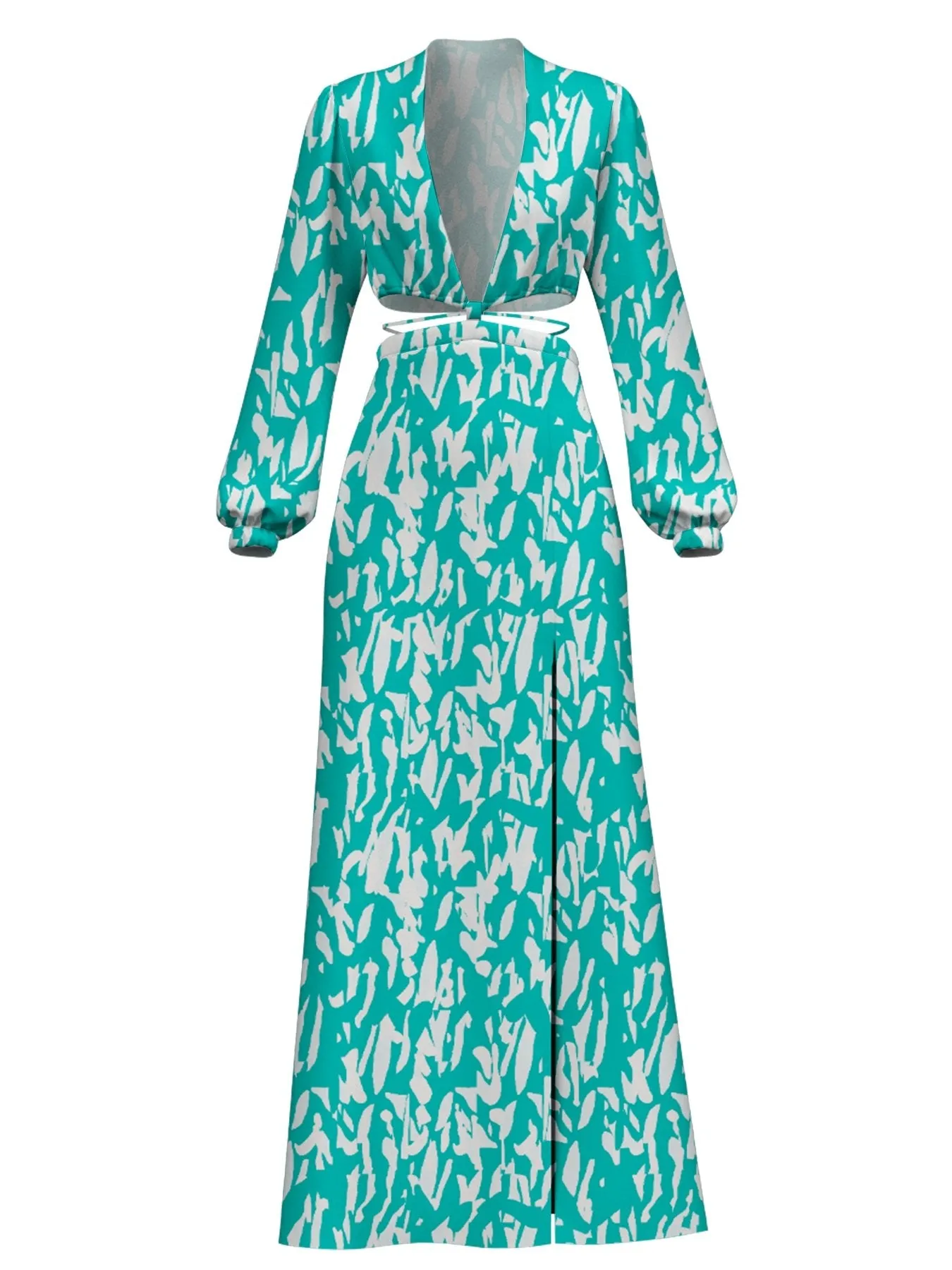 Amal Dress - Playa Aqua sold by Diarrablu product image thumbnail 2