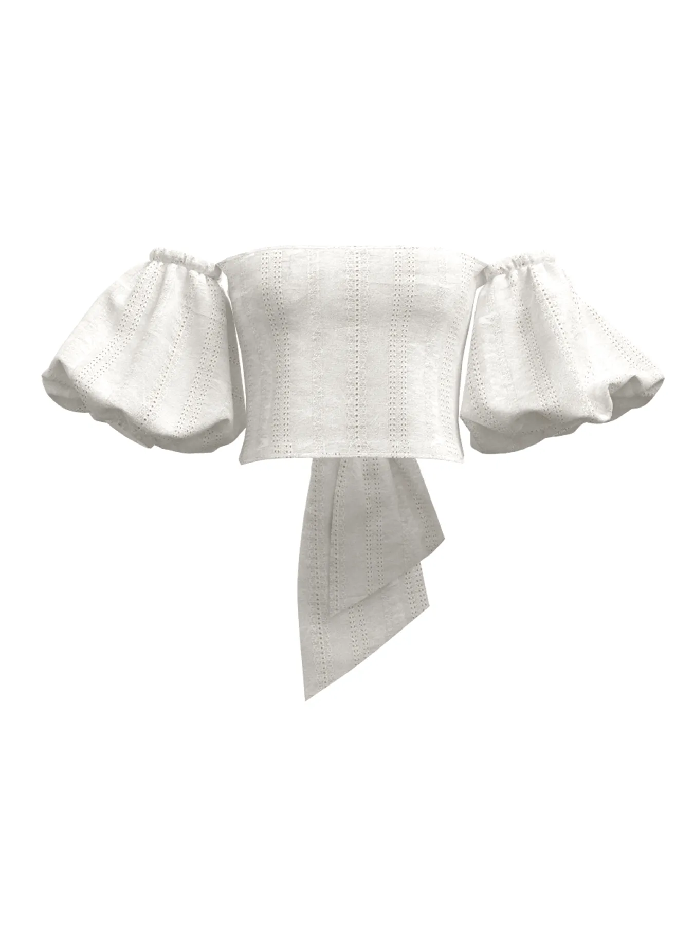 Zany Top - Bea Blanc sold by Diarrablu product image thumbnail 2