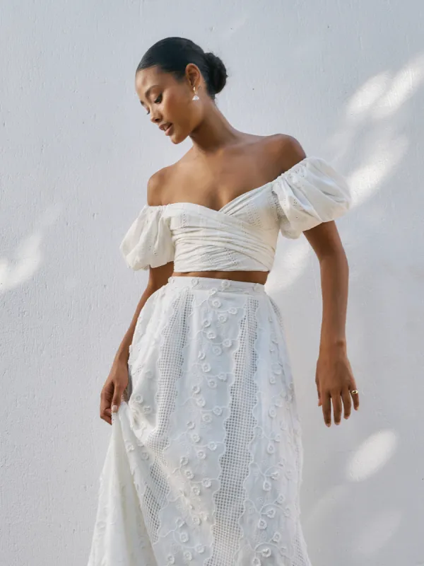 Zany Top - Bea Blanc sold by Diarrablu