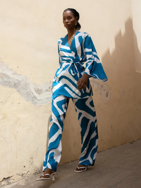 Leer Pants - Lava Blu sold by Diarrablu