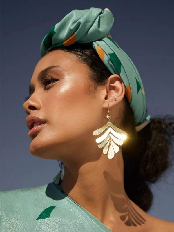 Moussor Headwrap - Saly Vert sold by Diarrablu