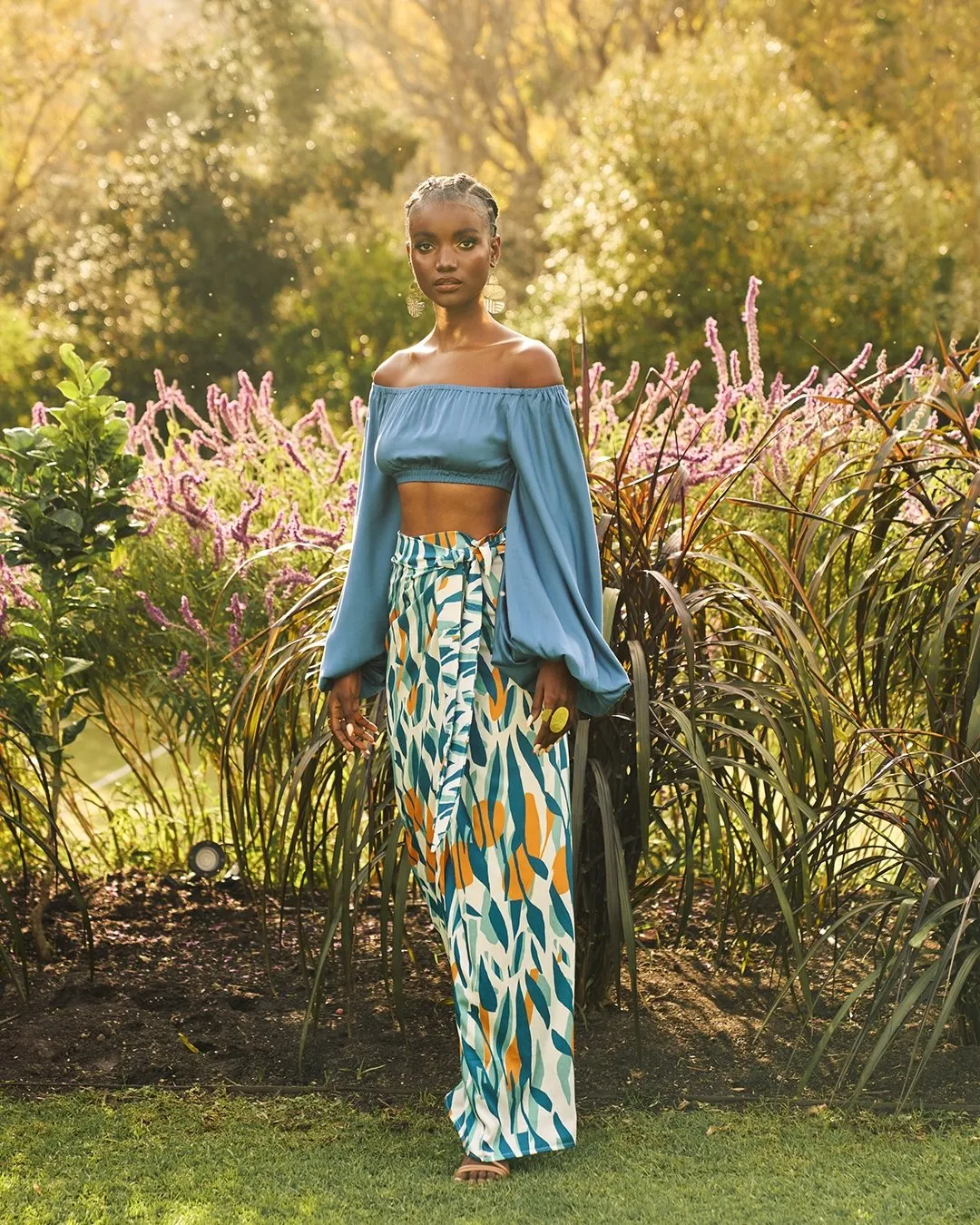 Sustainable Naka Top - Solid Teal sold by Diarrablu product image thumbnail 5