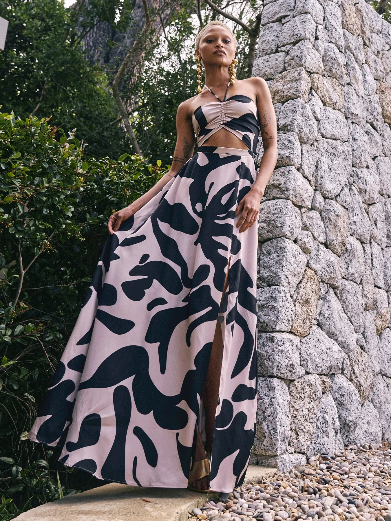 Nisha Dress - Alia Noir sold by Diarrablu product image thumbnail 3