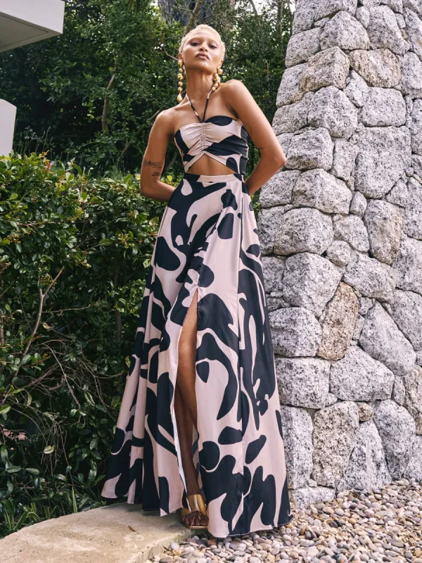 Nisha Dress - Alia Noir sold by Diarrablu