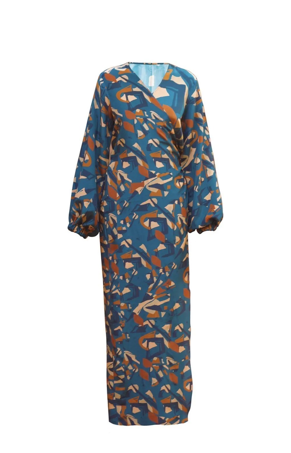 Lala Dress - Walo Teal sold by Diarrablu product image thumbnail 3