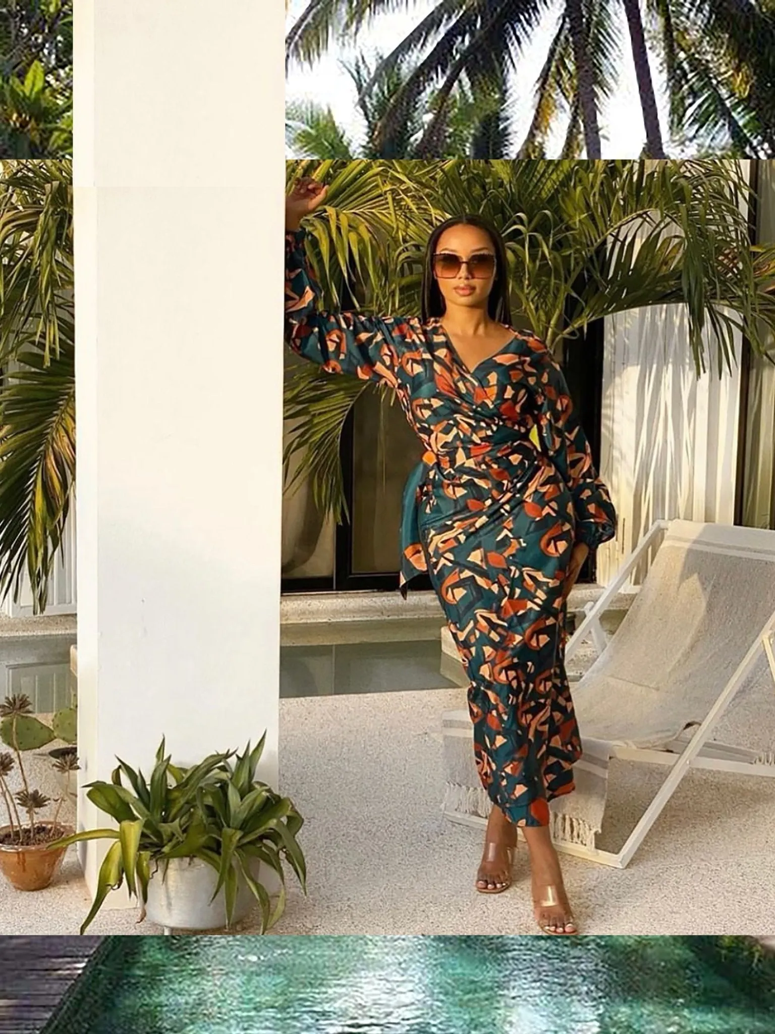 Lala Dress - Walo Teal sold by Diarrablu