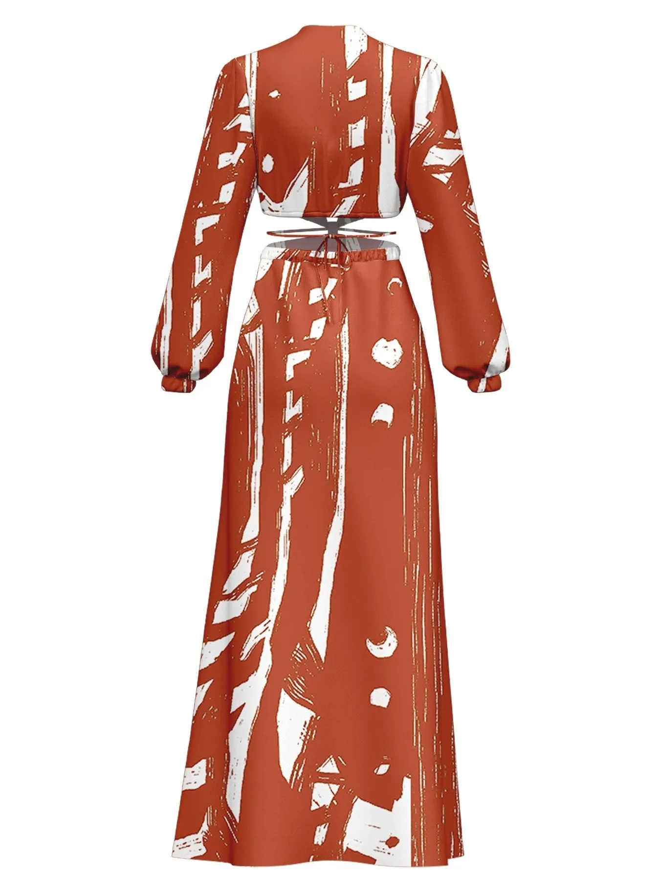 Amal Dress - Suto Rust sold by Diarrablu product image thumbnail 4
