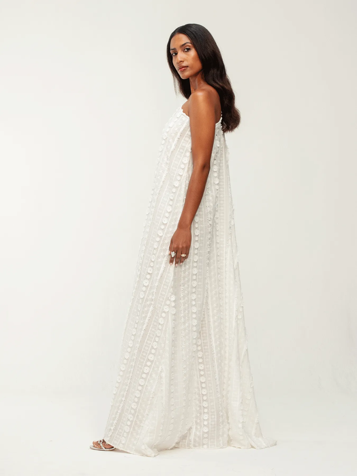 Satu Dress - Bahar Blanc sold by Diarrablu product image thumbnail 4