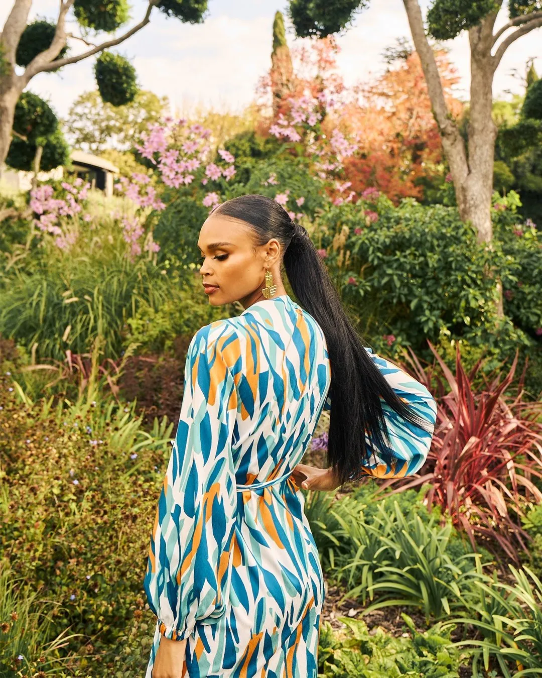 Lala Dress - Arbol Orange sold by Diarrablu product image thumbnail 3