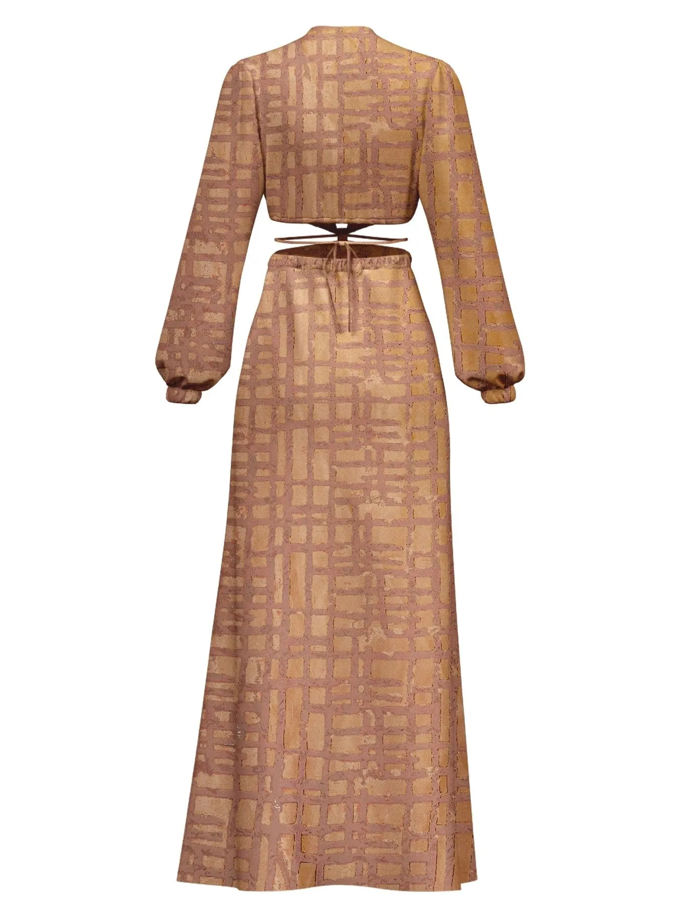 Amal Dress - Dhaw Gold sold by Diarrablu product image thumbnail 5