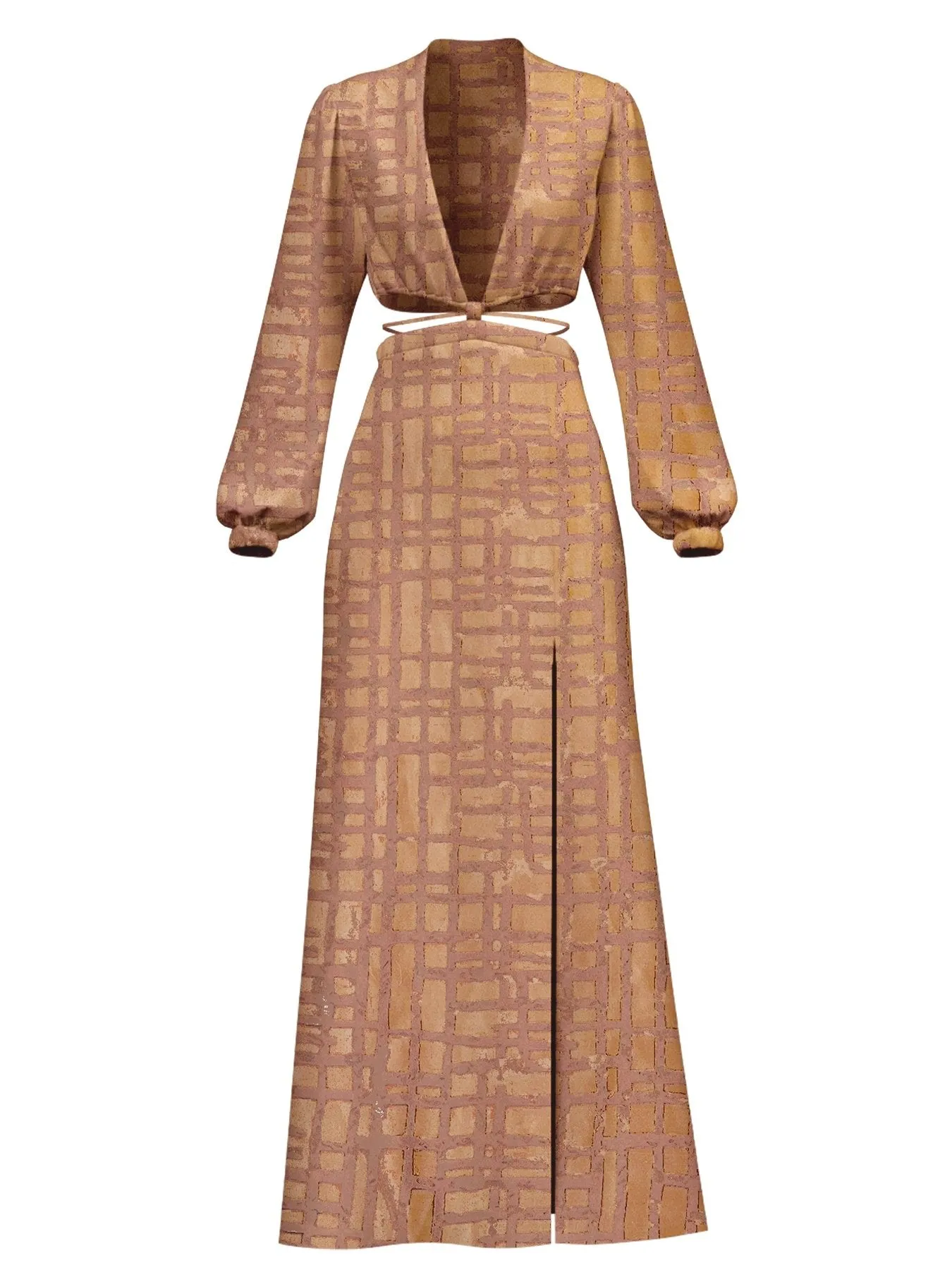 Amal Dress - Dhaw Gold sold by Diarrablu product image thumbnail 2