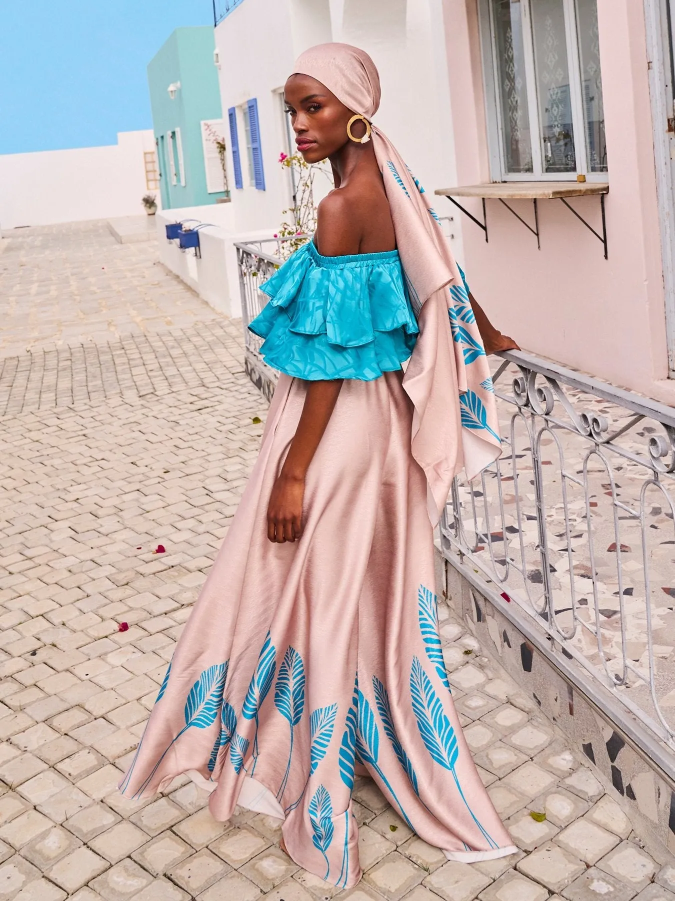 Jant Pants - Fronds Blu sold by Diarrablu product image thumbnail 4