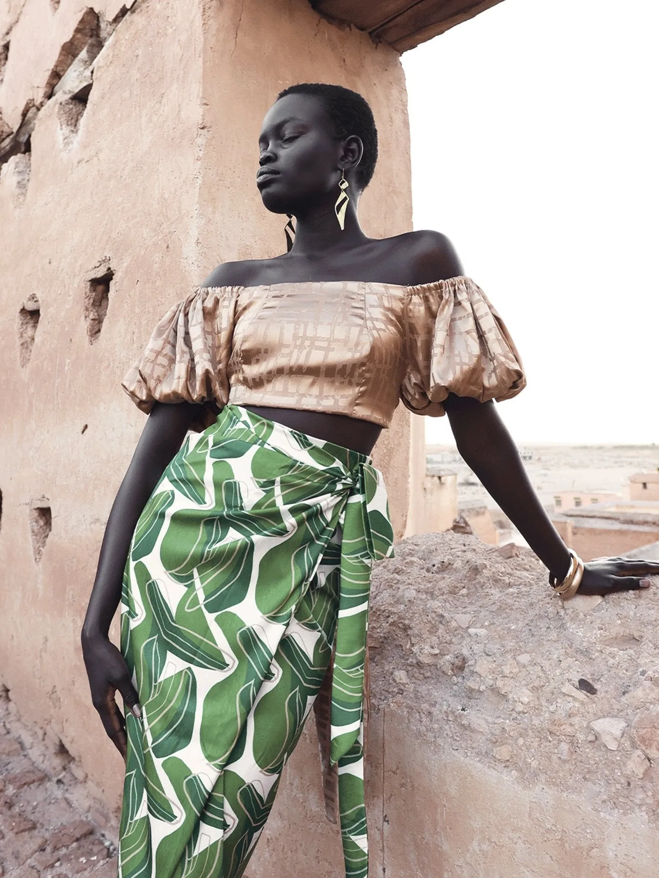 Zany Top - Dhaw Gold sold by Diarrablu