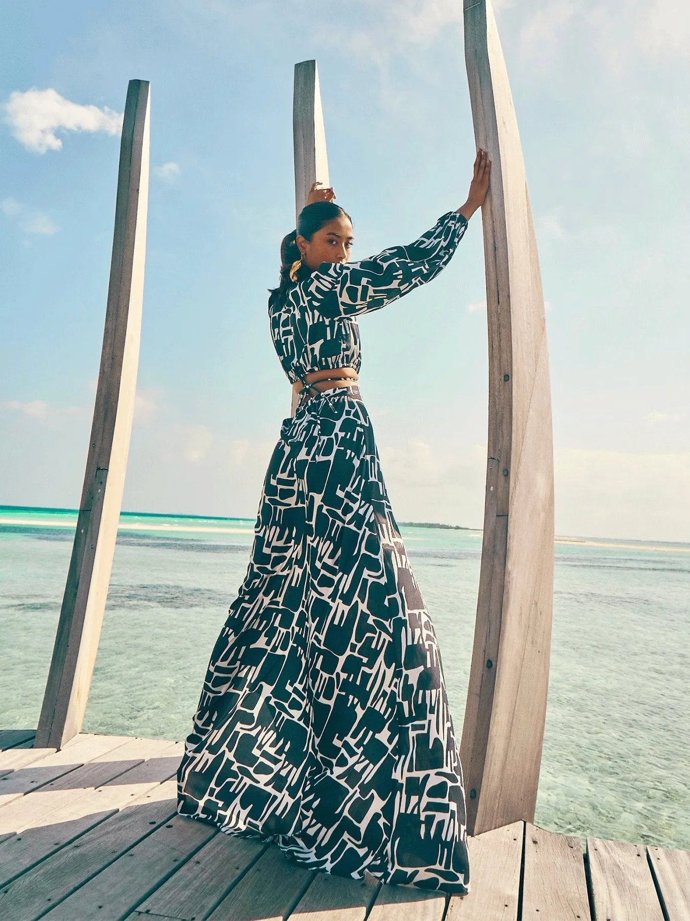 Amal Dress - Isla Noir sold by Diarrablu product image thumbnail 4