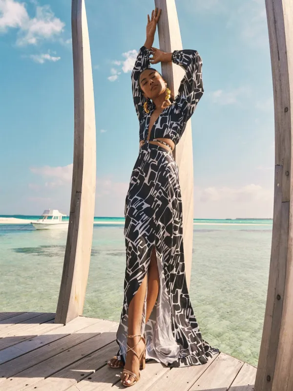 Amal Dress - Isla Noir sold by Diarrablu