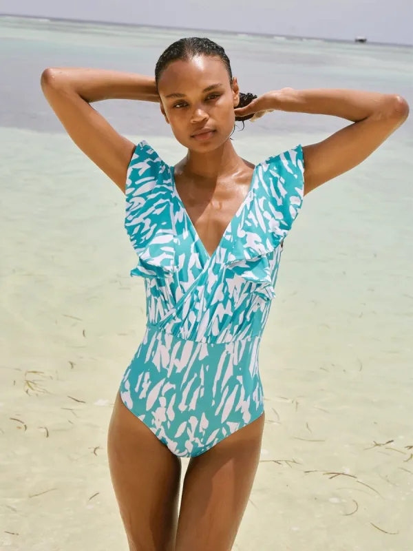 Nabu Swimsuit - Playa Aqua sold by Diarrablu