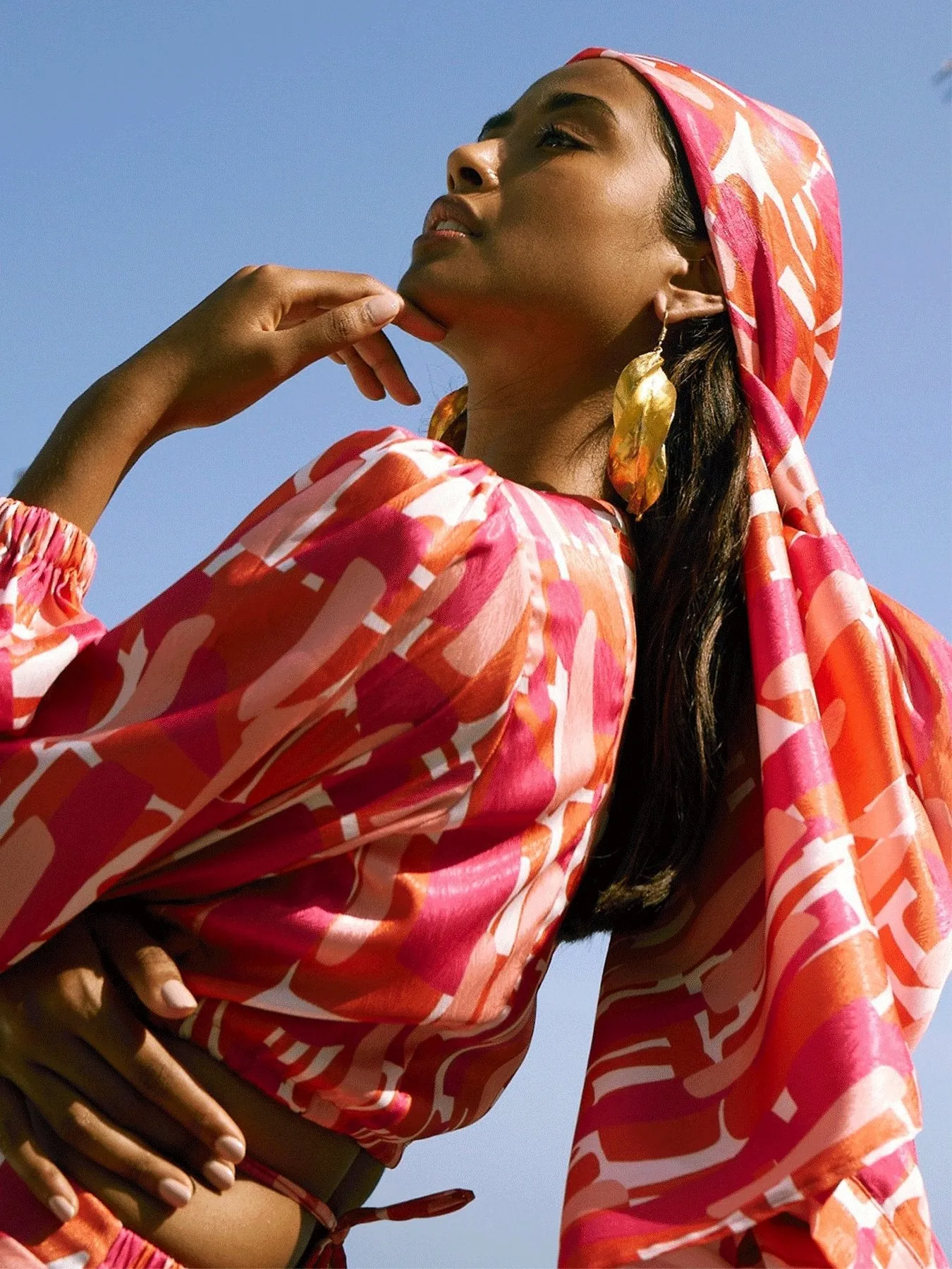 Moussor Headwrap - Atoll Rose sold by Diarrablu product image thumbnail 5