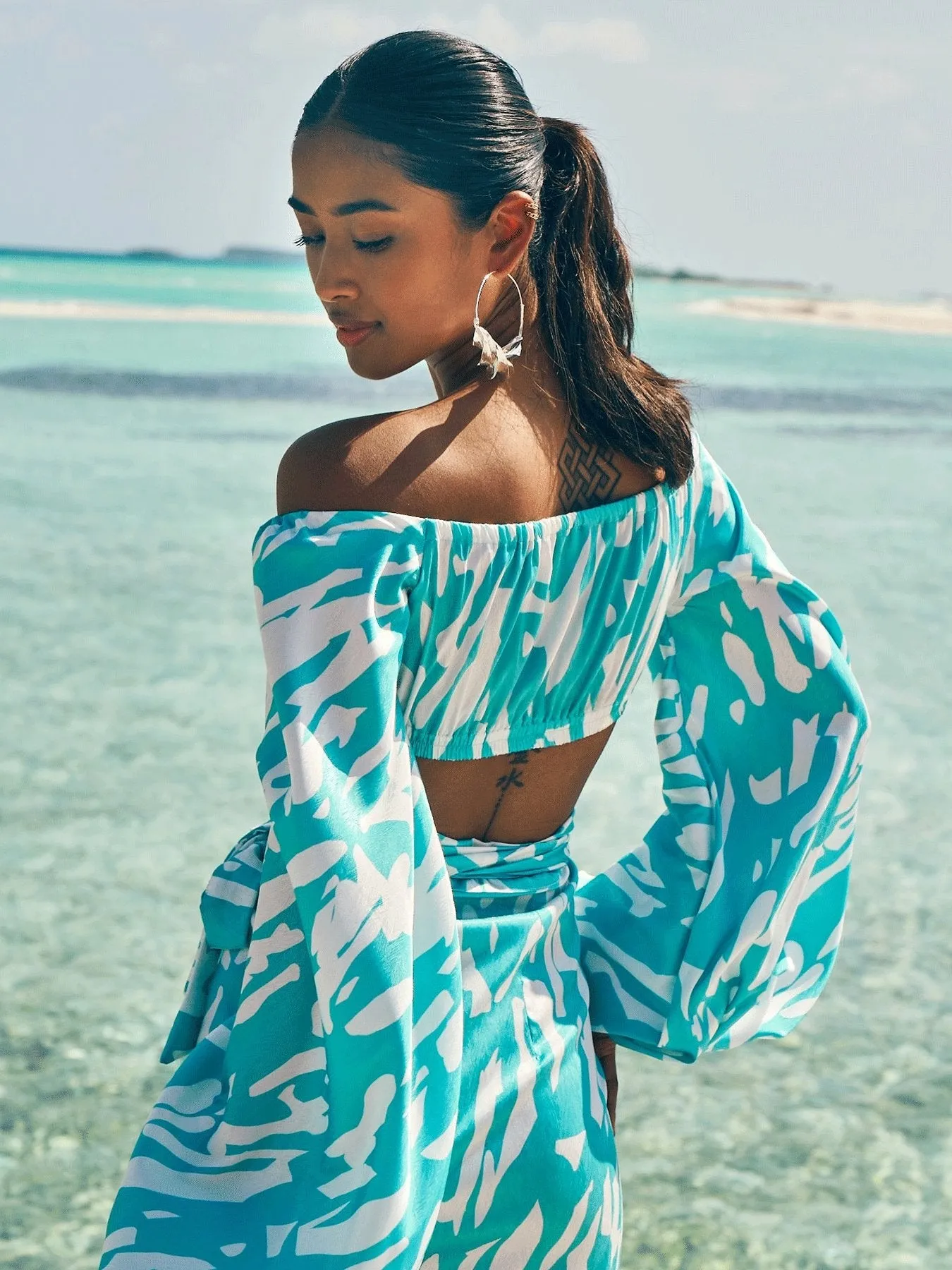 Naka Top - Playa Aqua sold by Diarrablu product image thumbnail 5