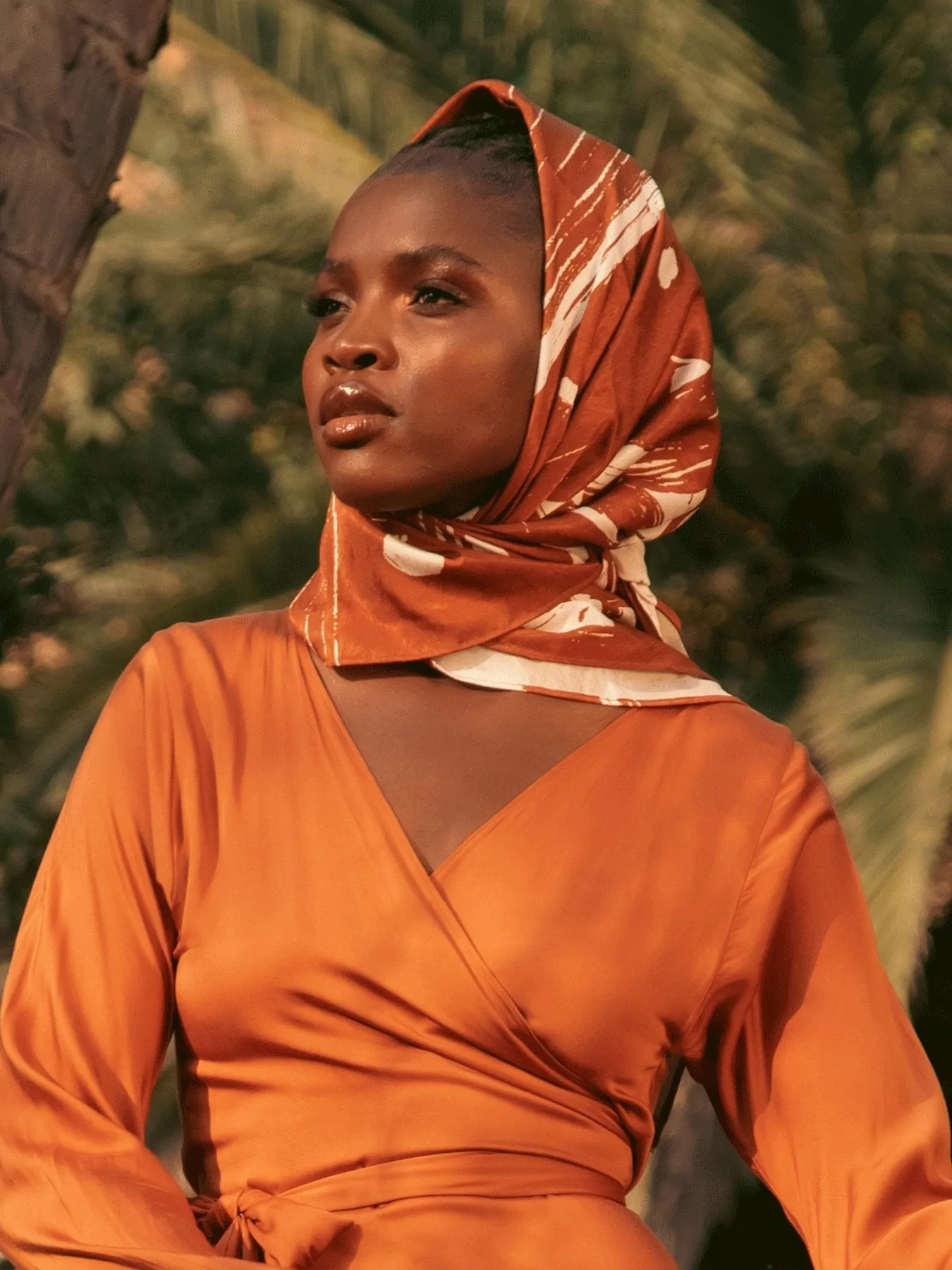 Moussor Headwrap - Suto Rust sold by Diarrablu