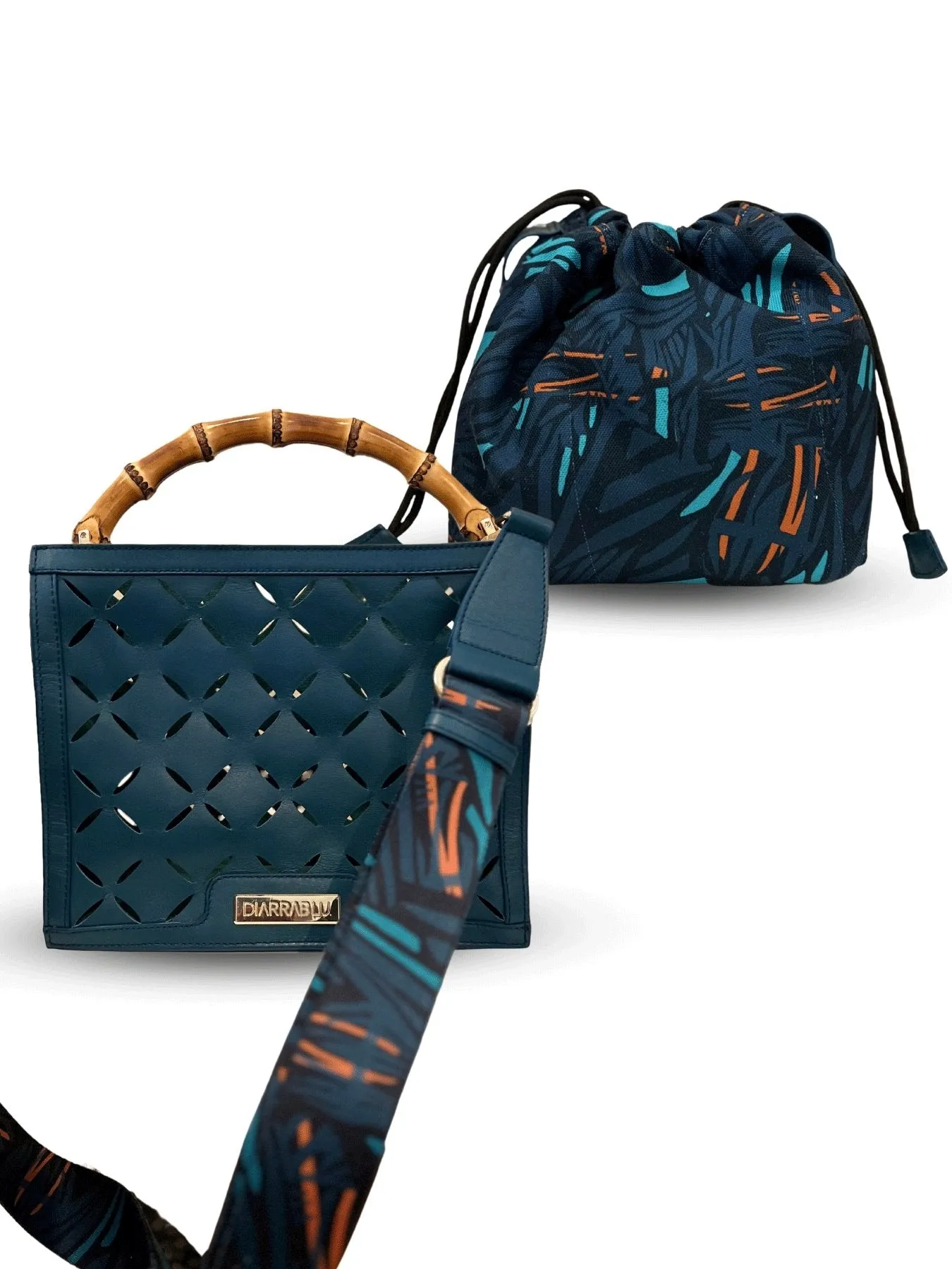 Nuur Bag - Almond Navy sold by Diarrablu product image thumbnail 2