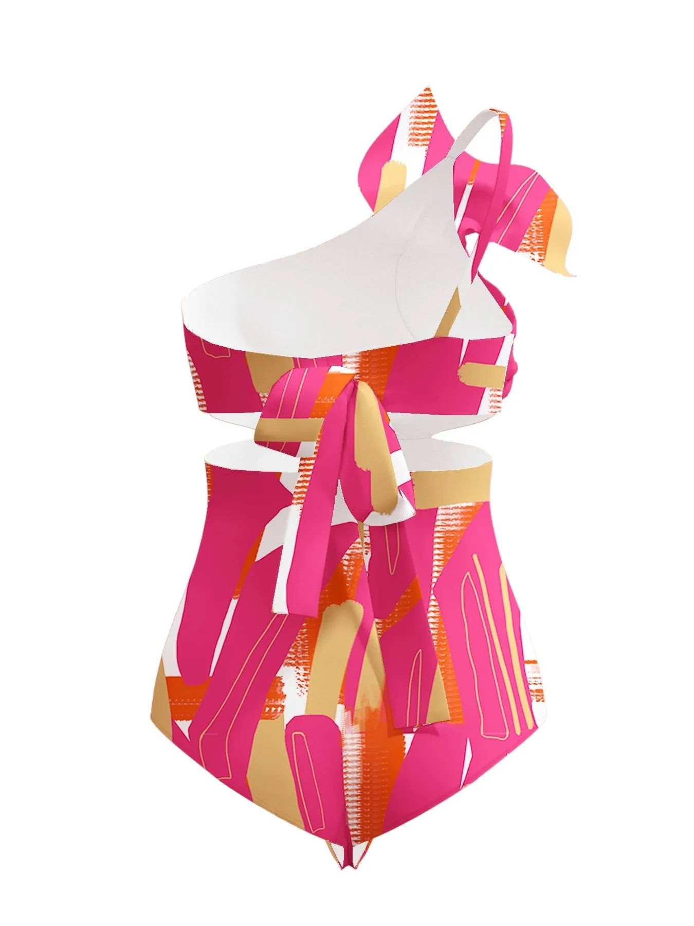 Nia Swimsuit - Abstract Rose sold by Diarrablu product image thumbnail 5