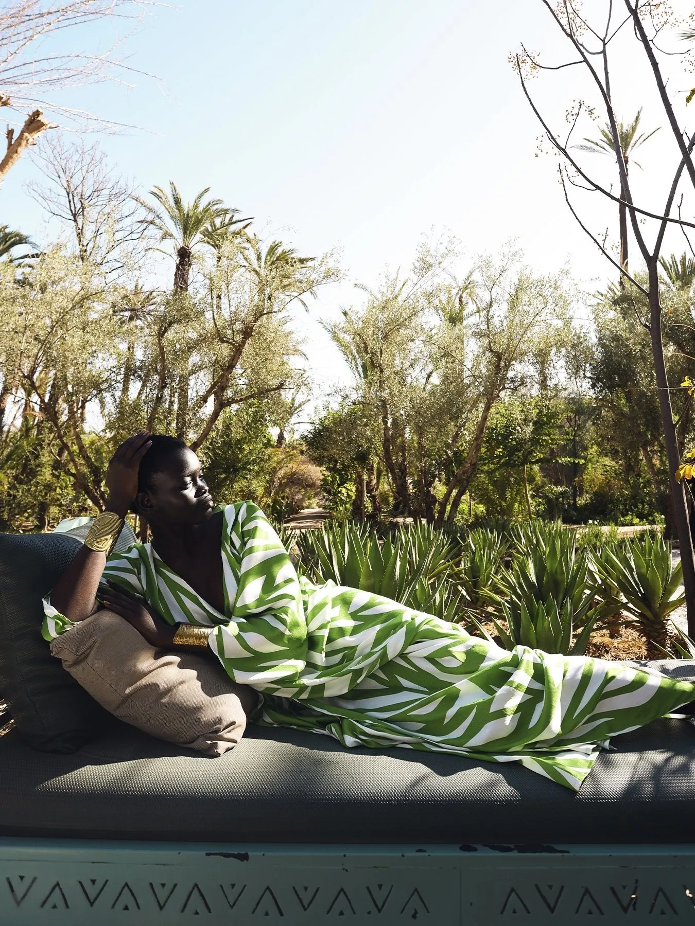 Naim Dress - Bela Vert sold by Diarrablu product image thumbnail 3