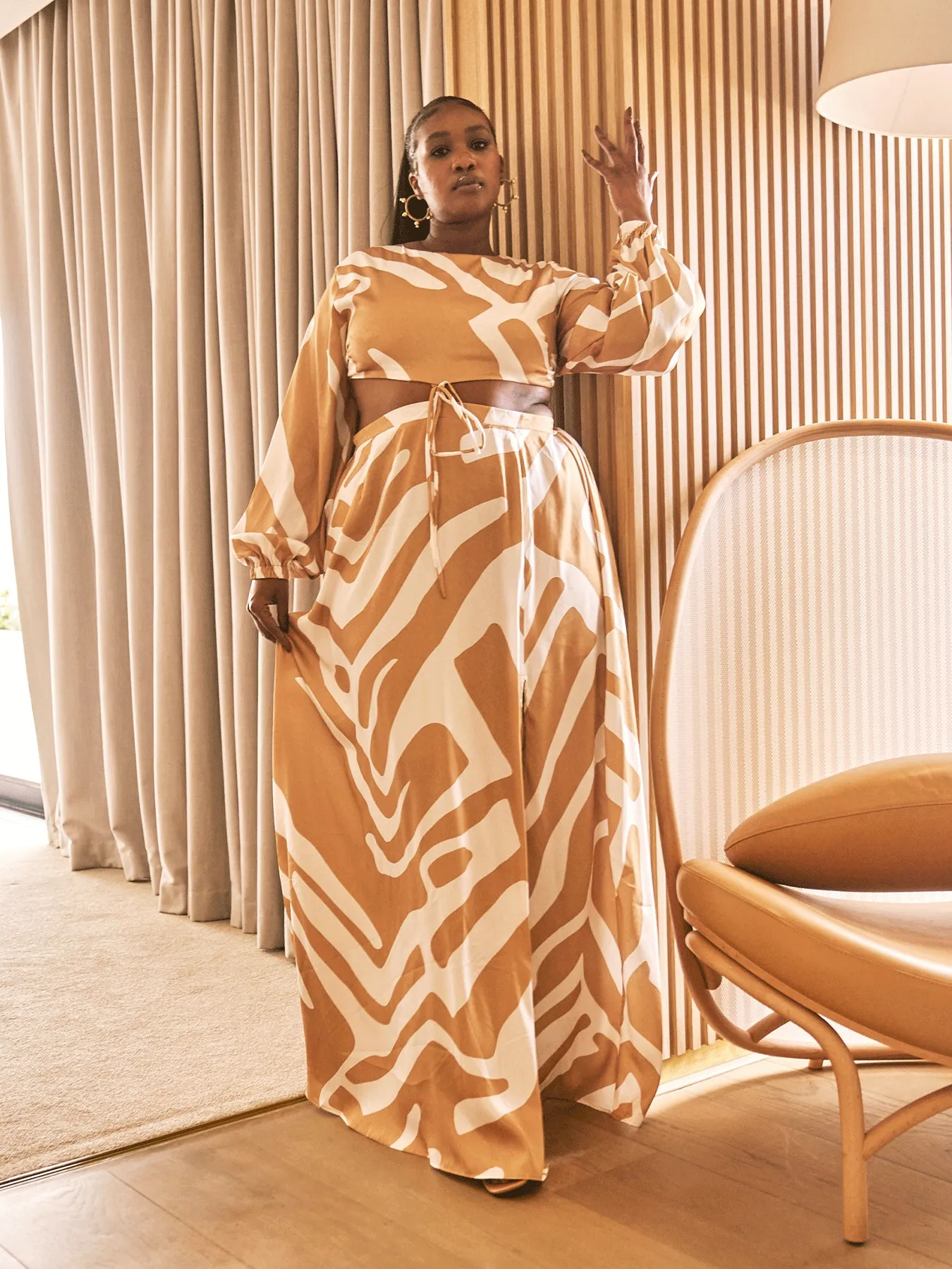 Rahma Dress - Lava Cream sold by Diarrablu product image thumbnail 3