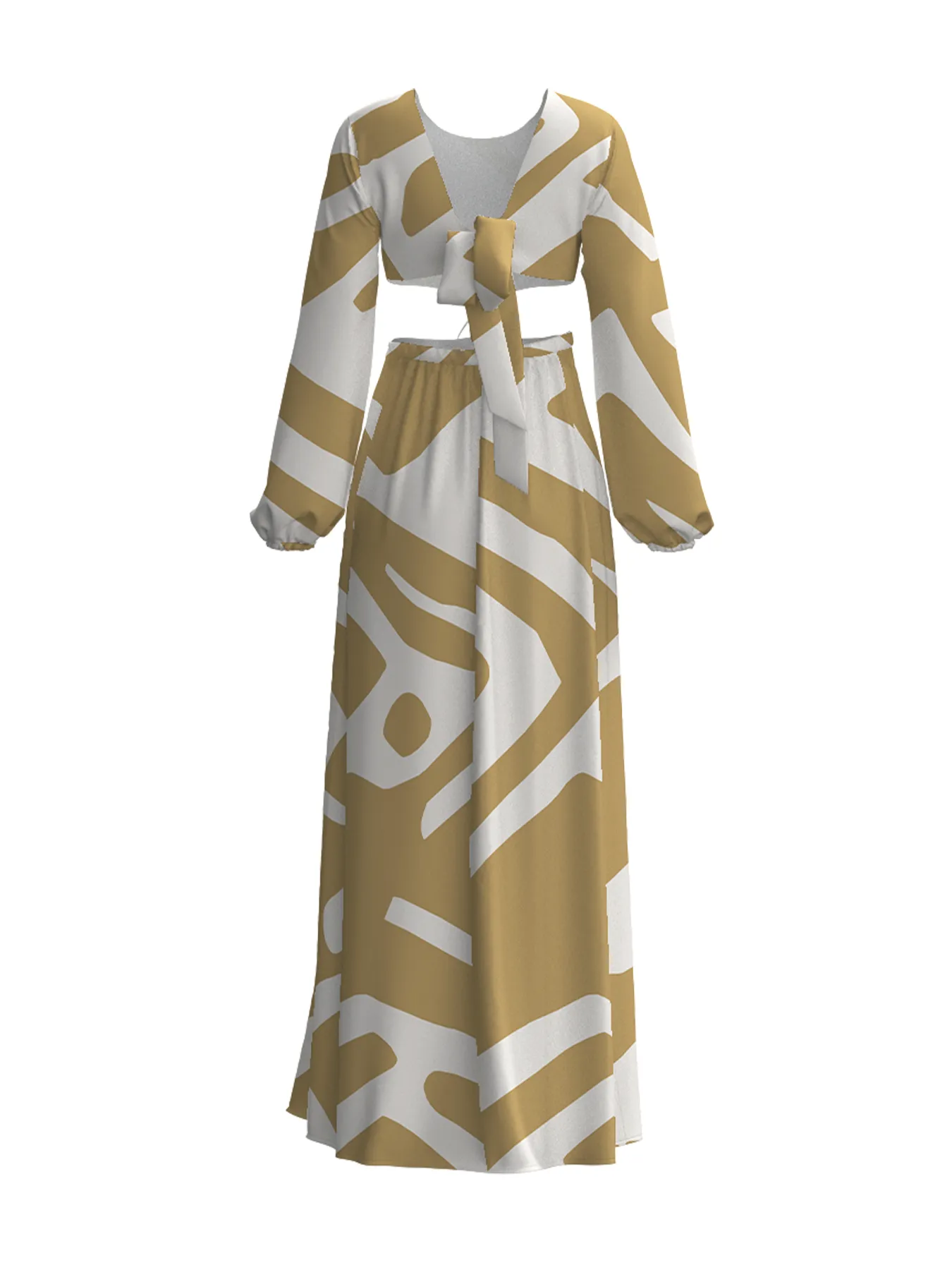 Rahma Dress - Lava Cream sold by Diarrablu product image thumbnail 5