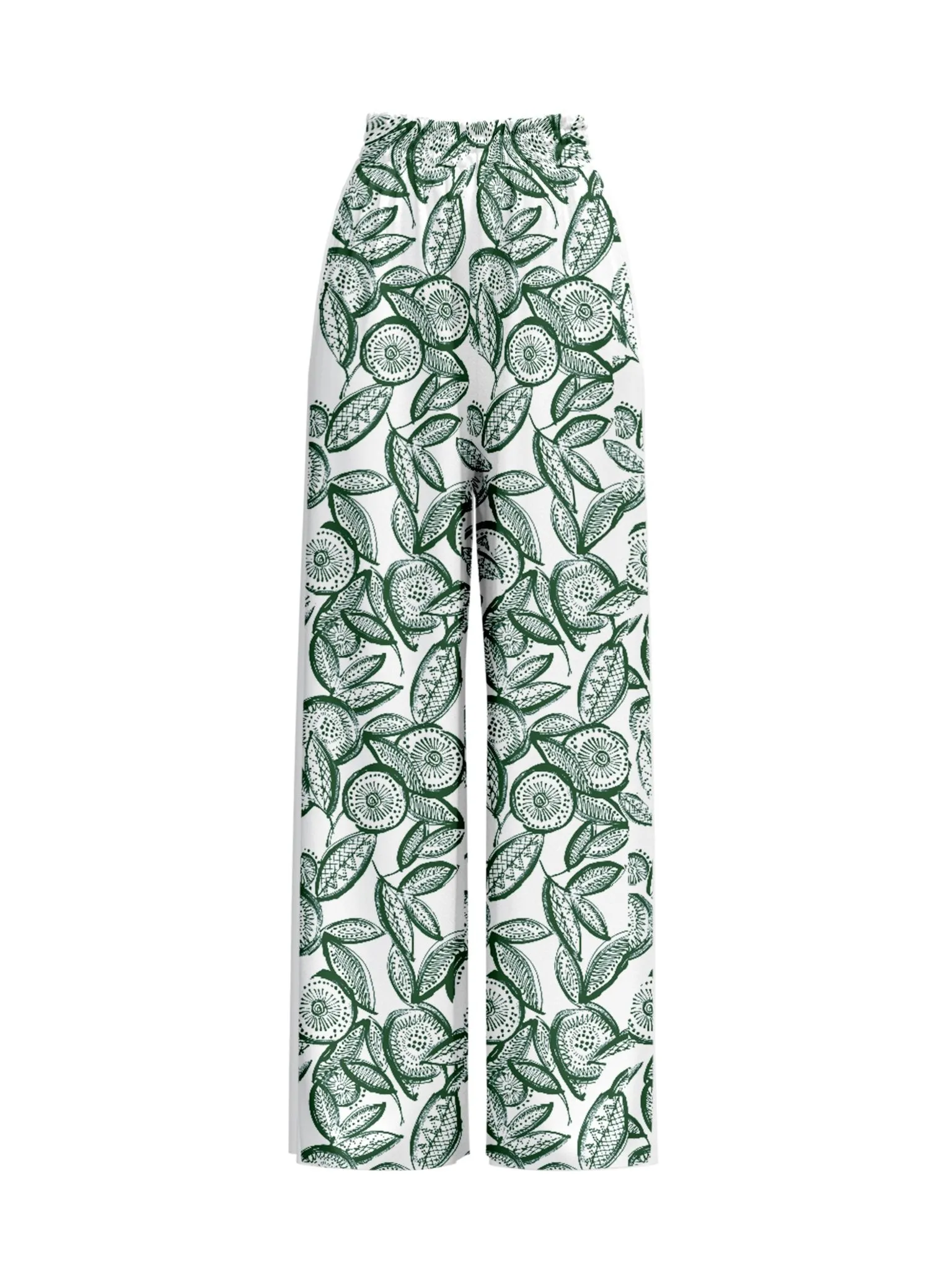Leer Pants - Flora Green sold by Diarrablu product image thumbnail 2