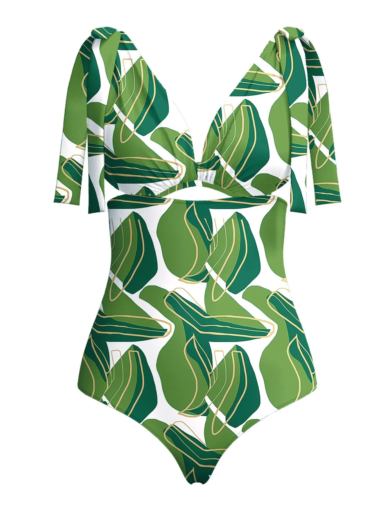 Ayli Swimsuit - Nari Vert sold by Diarrablu product image thumbnail 2