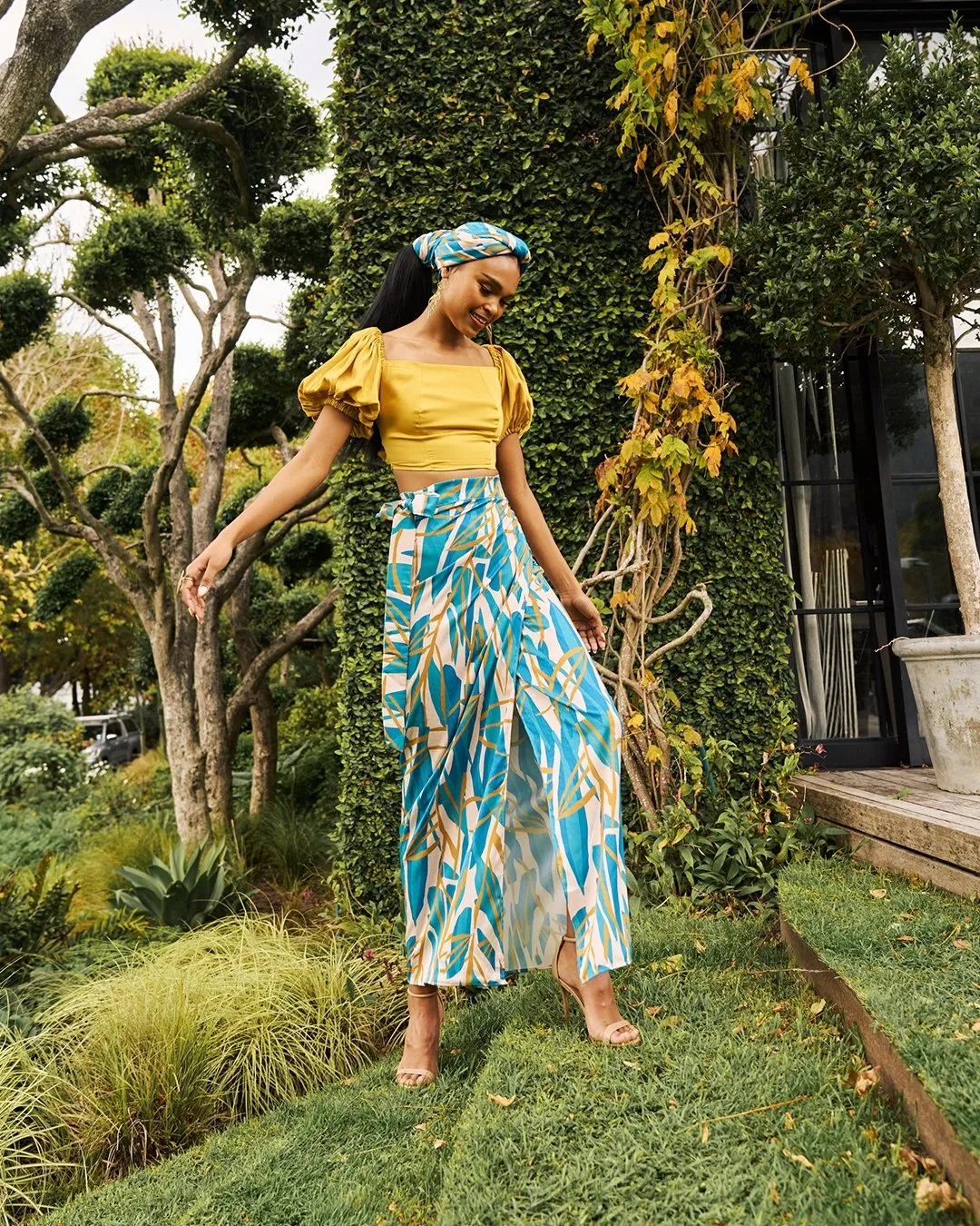 Sustainable Zany Top - Solid Mustard sold by Diarrablu product image thumbnail 3