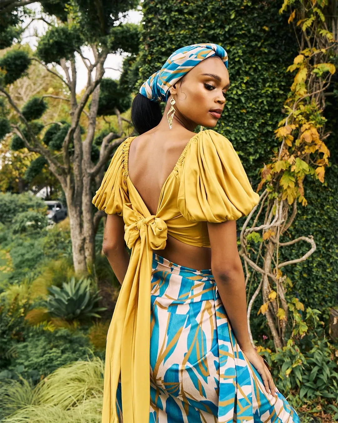 Sustainable Zany Top - Solid Mustard sold by Diarrablu product image thumbnail 4