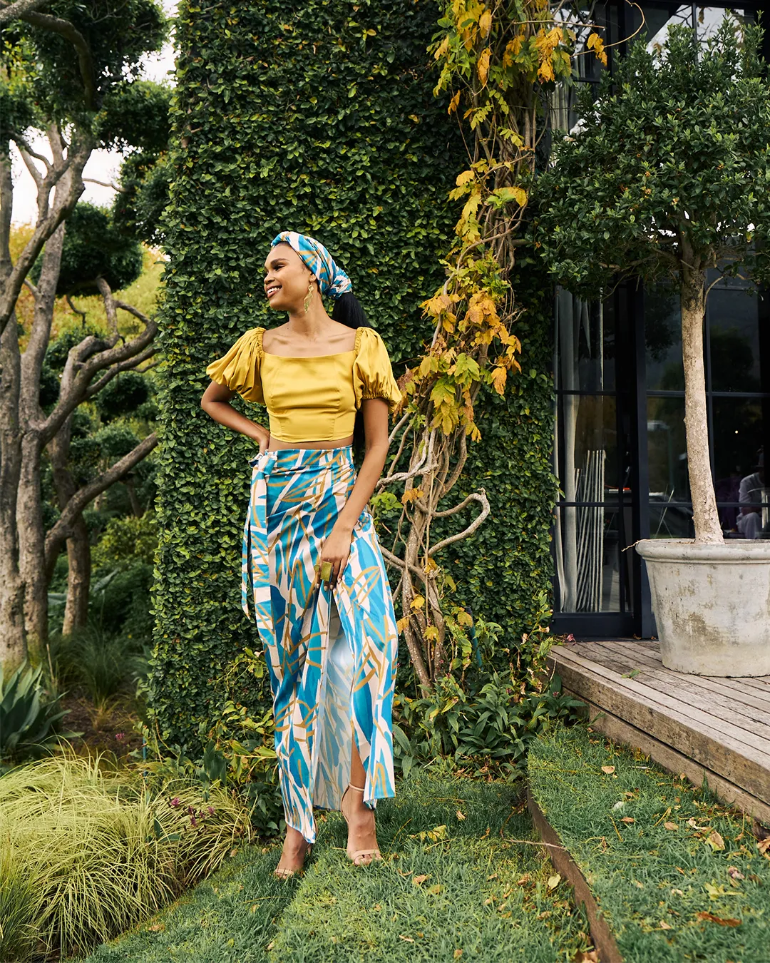 Sustainable Zany Top - Solid Mustard sold by Diarrablu product image thumbnail 5