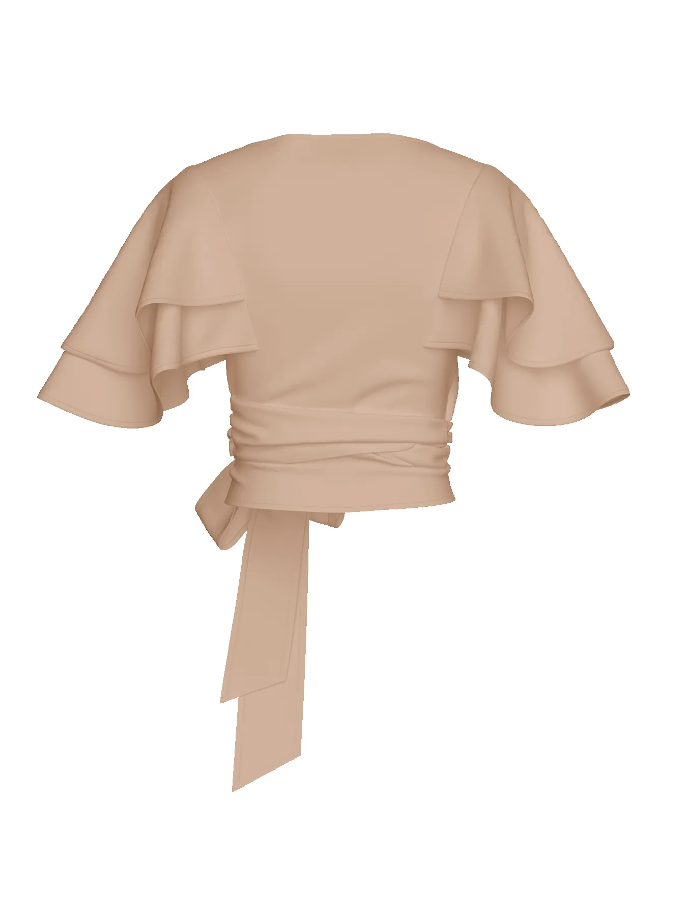 Sustainable Sahel Top - Solid Cream sold by Diarrablu product image thumbnail 5