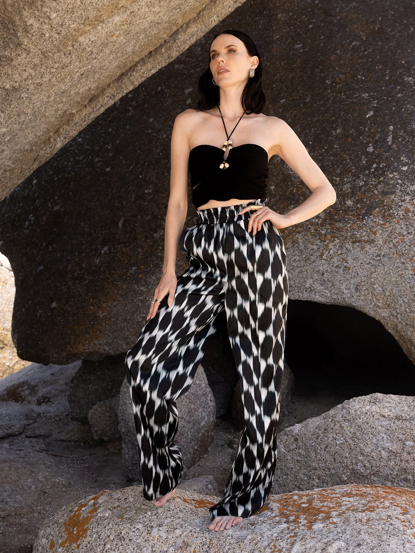 Leer Pants - Sokhna Black sold by Diarrablu product image thumbnail 3