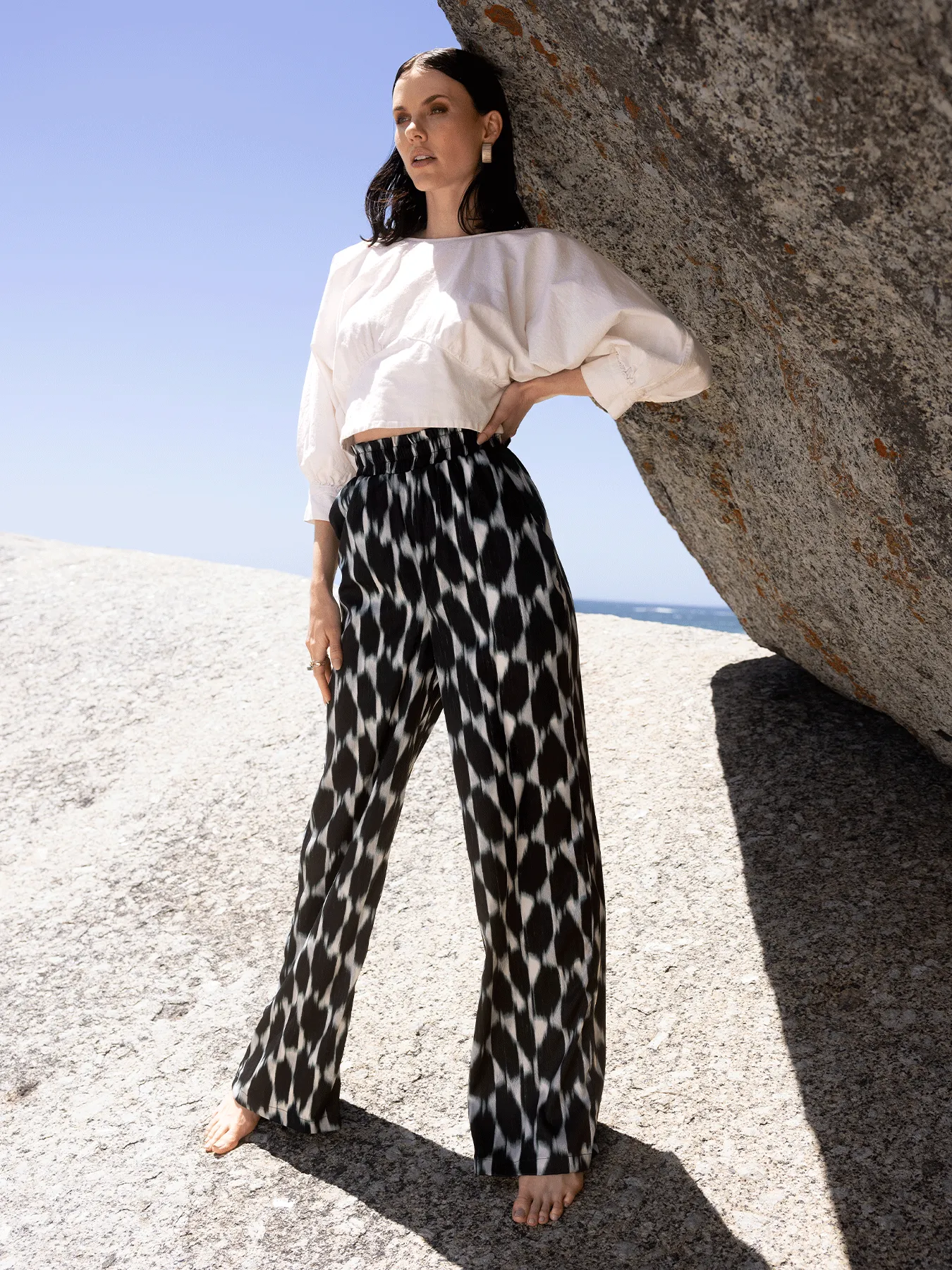 Leer Pants - Sokhna Black sold by Diarrablu