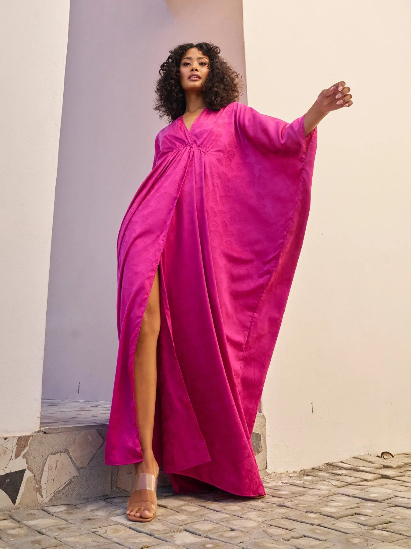 Naim Dress - Zeen Fuchsia sold by Diarrablu product image thumbnail 4