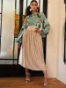Sustainable Yasmin Skirt - Solid Cream sold by Diarrablu